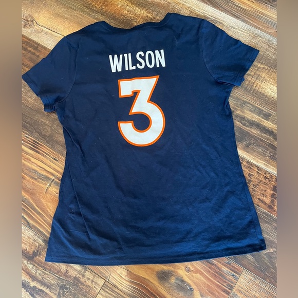 Russell Wilson ladies size medium Broncos licensed NFL v-necked T -shirt - Picture 2 of 4